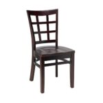 KFI Wooden Frame Café Chair