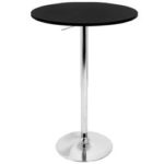 LumiSource® Adjustable-Height Café Table