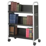 Safco® Single-sided Scoot™ Book Cart