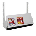 Estey Single-Faced Steel Hinged Periodical Base Shelf