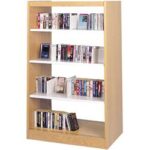 Toledo Furniture Omega Classic Double-Faced Oak/Steel Divider Adder Shelving