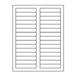 Brodart Multipurpose 2/3" x 3 7/16" Labels