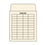 Brodart Preprinted Standard Date Due Pockets